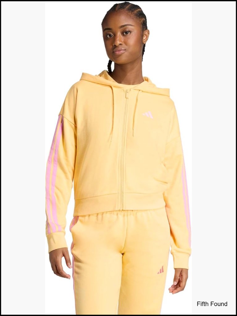 French Terry Full-Zip Hoodie, Regular Fit, Long Sleeve, Recycled Materials